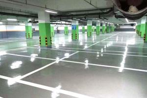 鄭州大學科技園車庫地坪